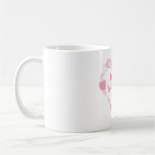Mug Coeurs roses de la Glitterie Heureuse Sainte-Valen (Gauche)
