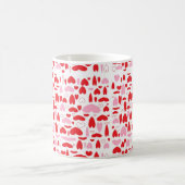 Mug Coeurs Rouge Et Rose (Centre)