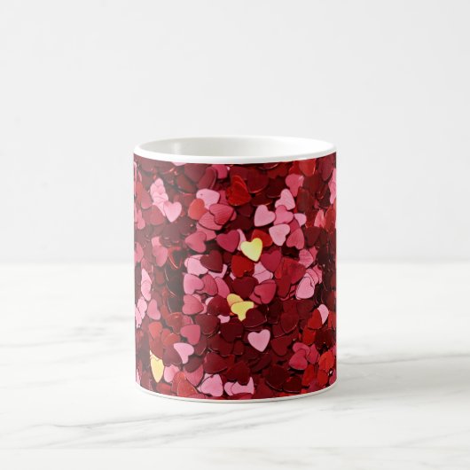 Mug Coeurs rouges (Centre)