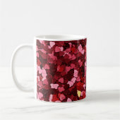 Mug Coeurs rouges (Gauche)