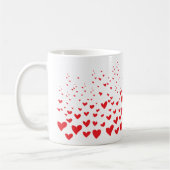 Mug Coeurs rouges (Gauche)