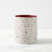 Mug Cœurs Rouges Crème (Centre)