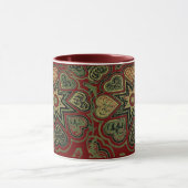 Mug 'Coeurs Rustiques' (Centre)