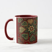 Mug 'Coeurs Rustiques' (Gauche)