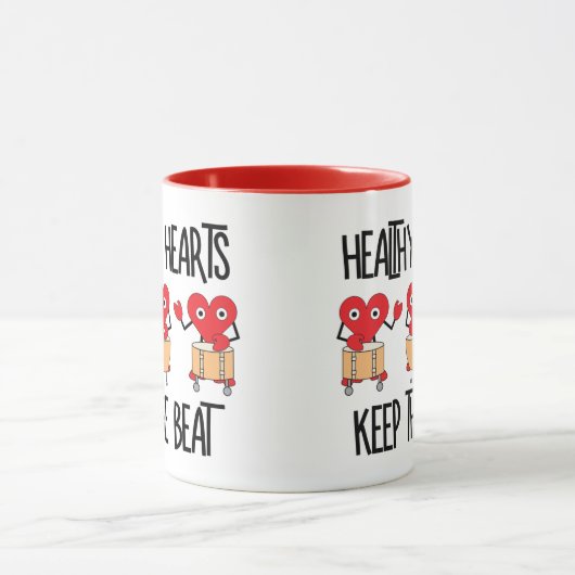 Mug Coeurs sains (Centre)