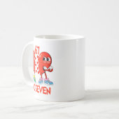 Mug Cœurs Saint-Valentin Drôle Six Sept 6 7 Mème Gen A (Devant gauche)
