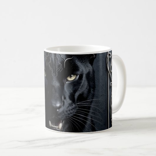 Mug Cœurs sauvages, vœux éternels. (Devant droit)