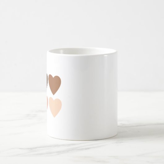 Mug Coeurs squelettiques anti-racisme (Centre)