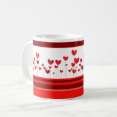 Mug Coeurs sur Branches Valentines Day (Devant gauche)