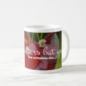 Mug Coeurs suspendus : Citation significative "Personn (Devant droit)
