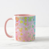 Mug Coeurs tombants rose (Gauche)