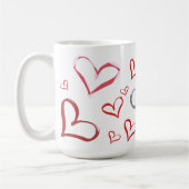 Mug Coeurs tumultueux (Gauche)
