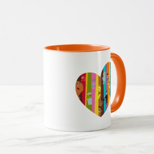 Mug Cœurs Unis (Devant droit)