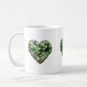 Mug Coeurs verts de feuille (Gauche)