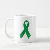 Mug Coeurs verts de ruban (Gauche)