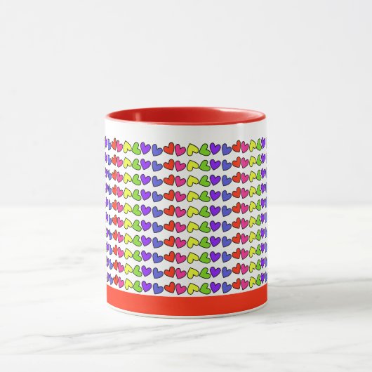 Mug Coeurs vibrants (Centre)