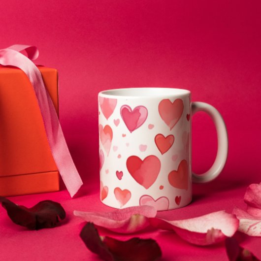 Mug Coeurs vibrants | Coloré | Saint Valentin