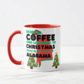 Mug Coffee and Christmas Music in Alabama (Gauche)