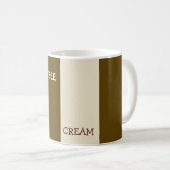 Mug Coffee and Cream (Devant droit)