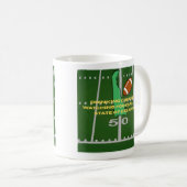 Mug Coffee and Football in Delaware  (Devant droit)