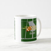 Mug Coffee and Football in Georgia  (Devant droit)