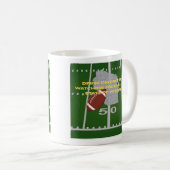 Mug Coffee and Football in Wisconsin  (Devant droit)