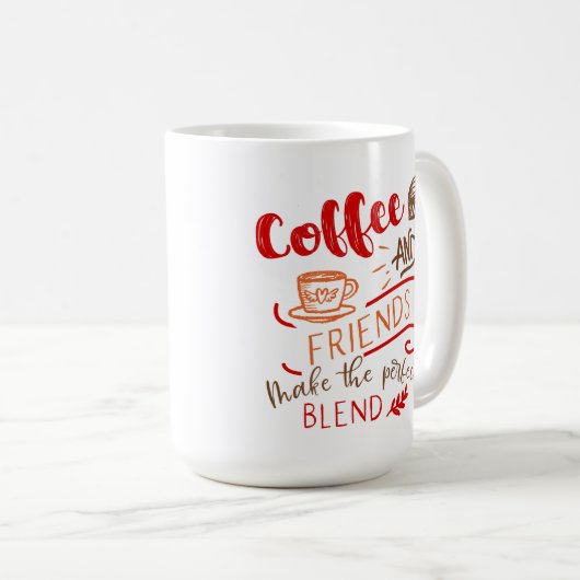 Mug Coffee and Friends Perfect Blend (Devant droit)