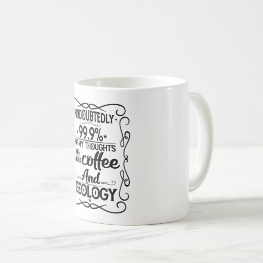 Mug Coffee And Geology (Devant droit)