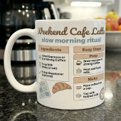 Mug Coffee Bar Latte Recipe Slow Morning