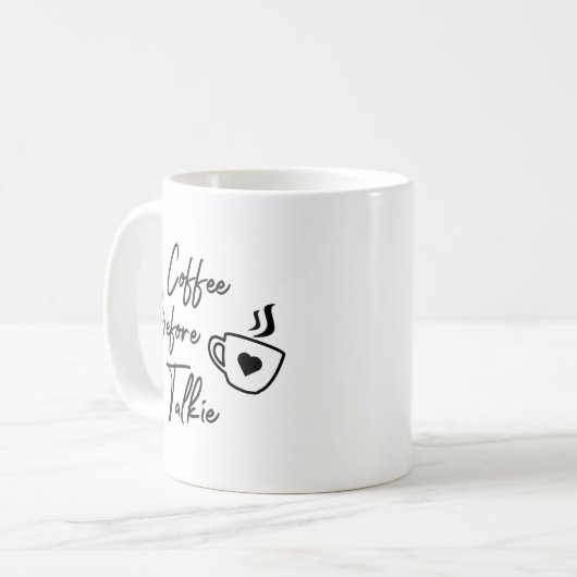 Mug Coffee before talkie (Devant gauche)