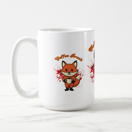 Mug Coffee Break Design (Gauche)