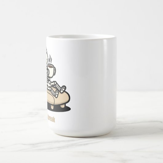Mug Coffee Break – Grim Reaper Dark Humor Coffee (Centre)
