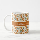 Mug Coffee Cats and Cozy Mornings Naive Art Style (Gauche)