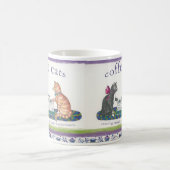Mug Coffee Cats Chatter sur Cappucinos Crémeux (Centre)