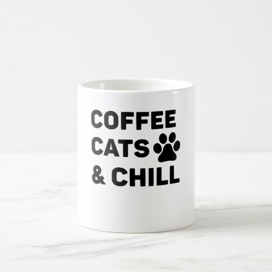 Mug Coffee Cats et Chill (Centre)