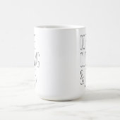 Mug Coffee Cuddling & Cats Ajouter un nom (Centre)