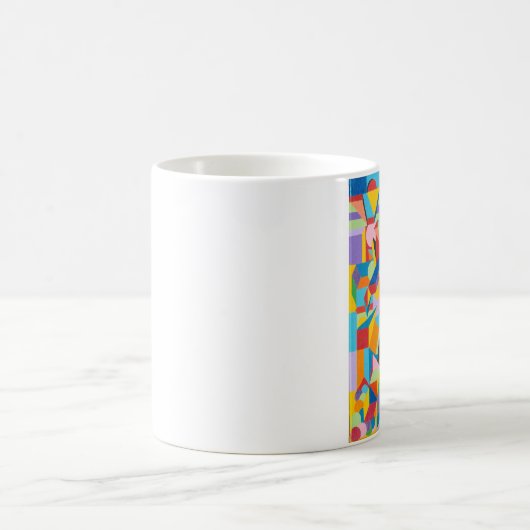 Mug Coffee Cup avec Art Print Design (Centre)