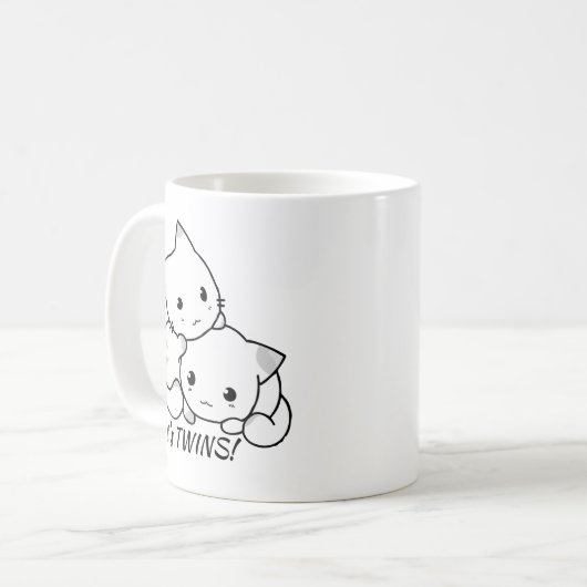 Mug Coffee Cup : C'est Twins (Devant gauche)