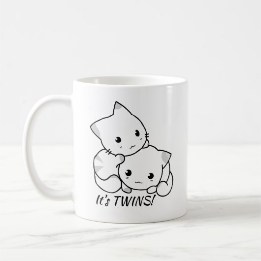 Mug Coffee Cup : C'est Twins (Gauche)