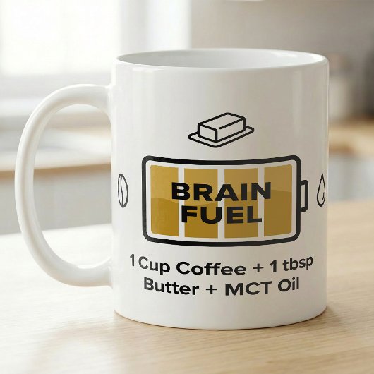 Mug Coffee Focus Formula Butter MCT Oil