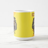 Mug Coffee Gamer Anime Boy Yellow Aesthetic Art (Centre)