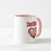 Mug Coffee Helps Me Adult All Day Funny Mom (Devant droit)