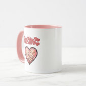 Mug Coffee Helps Me Adult All Day Funny Mom (Devant gauche)