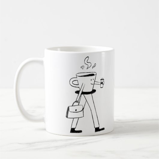 Mug Coffee in one hand, confidence in the other (Gauche)