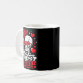 Mug Coffee Is My Valentine Skeleton Valentine Funny Co (Devant gauche)