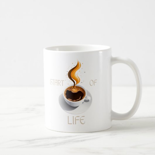 Mug Coffee is Start of life (Droite)