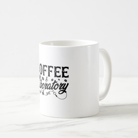 Mug Coffee & Laboratory Lab Tech Chemist Technician (Devant droit)