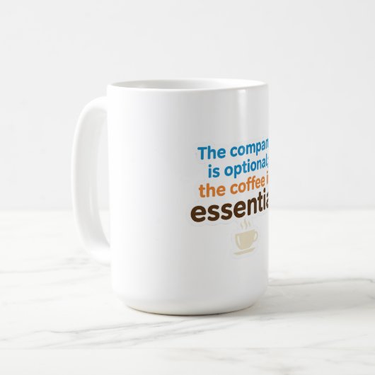 Mug Coffee Lover Daily Ritual Sticker (Devant gauche)