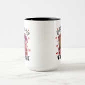 Mug Coffee Lover Sloth Coffee est My Valentine (Centre)