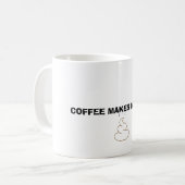 Mug Coffee makes moi poop (Devant gauche)